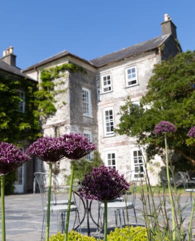Ballymaloe House front early summer