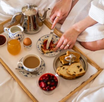 Breakfast in bed