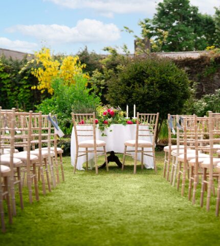 Civil Ceremony in the Walled Garden