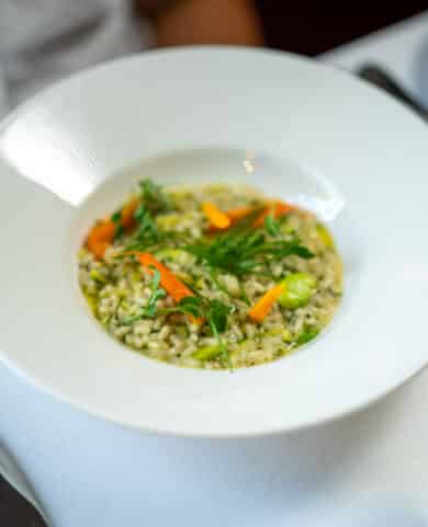 Risotto Primavera with Shanagarry Broad Bean, Baby Carrots & Courgettes, Parmesan 1