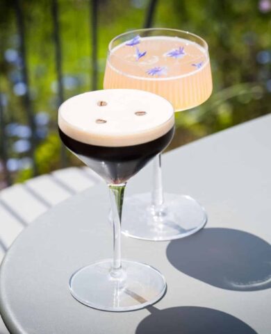 SummerCocktails_ApricotFizz&EspressoMartini