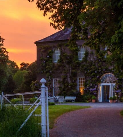 Sunset at Ballymaloe