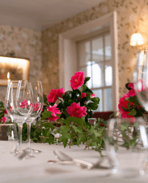 Private dining detail