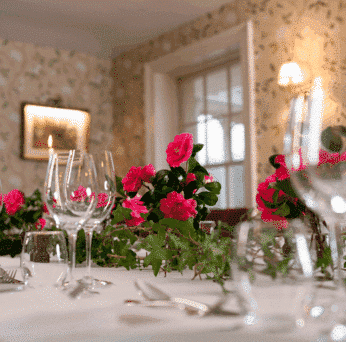 Private dining detail
