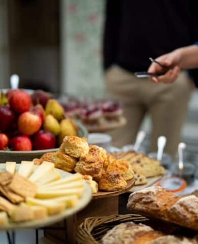 Breakfast buffet